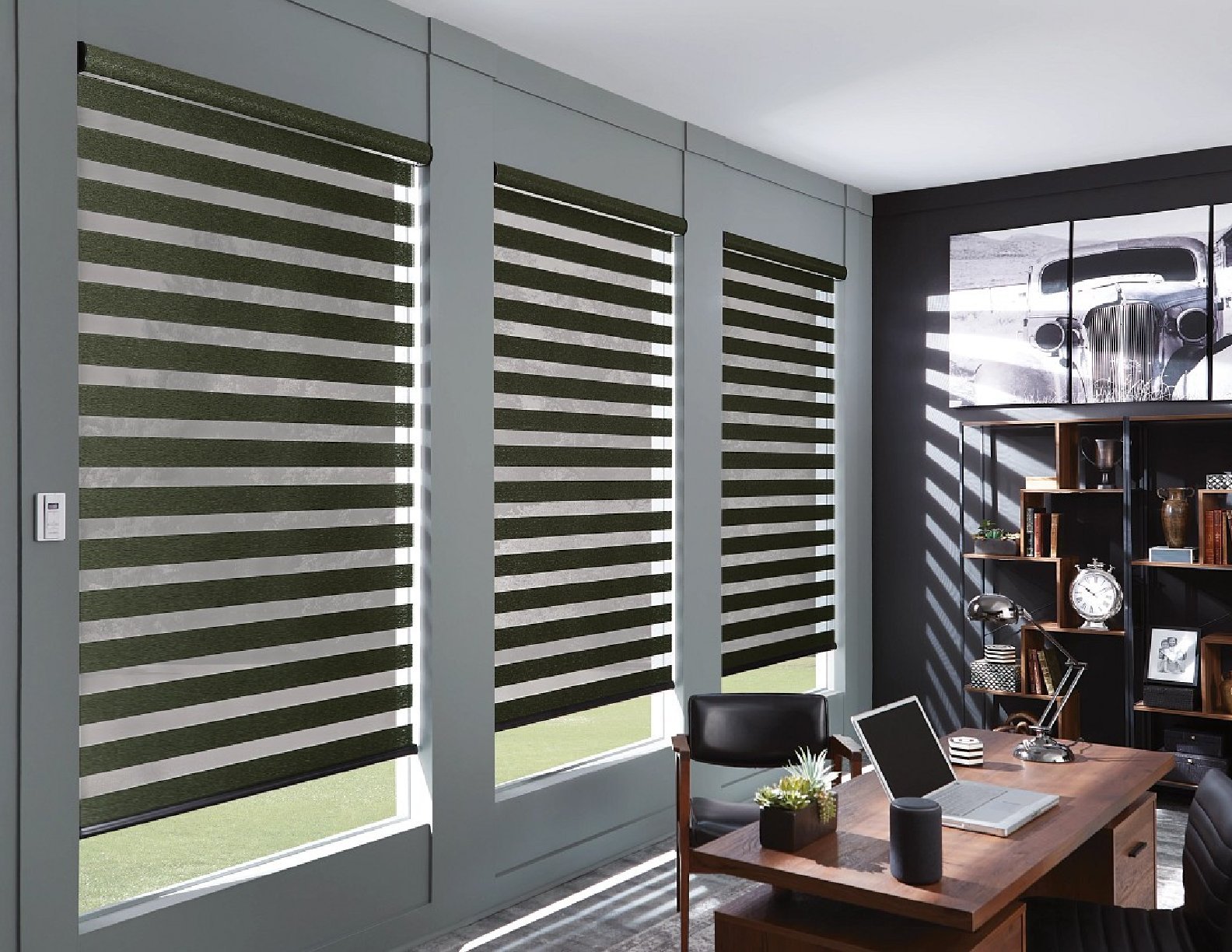 Zebra Shades with Dual-Layer Precision