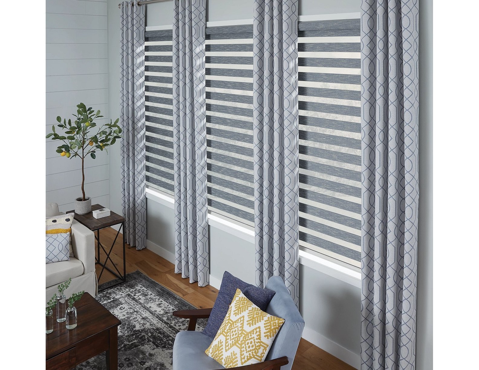 Zebra Shades with Dual-Layer Precision