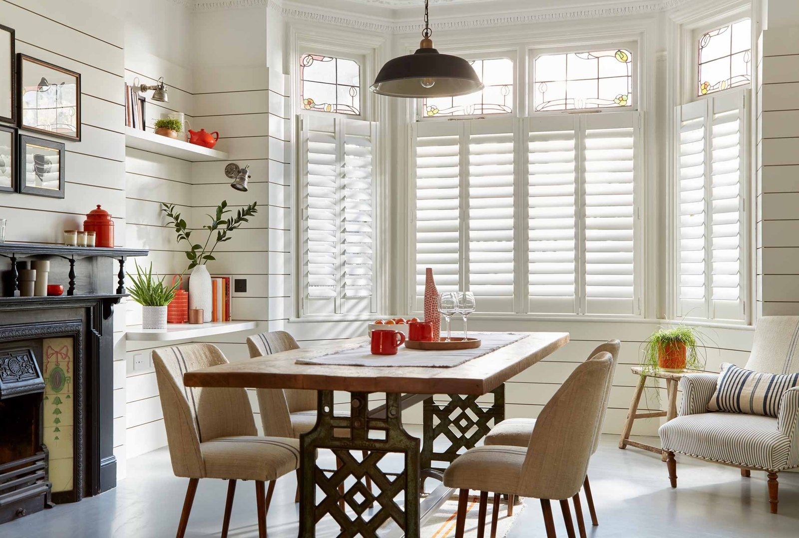 Interior Shutters Designed for Living Spaces